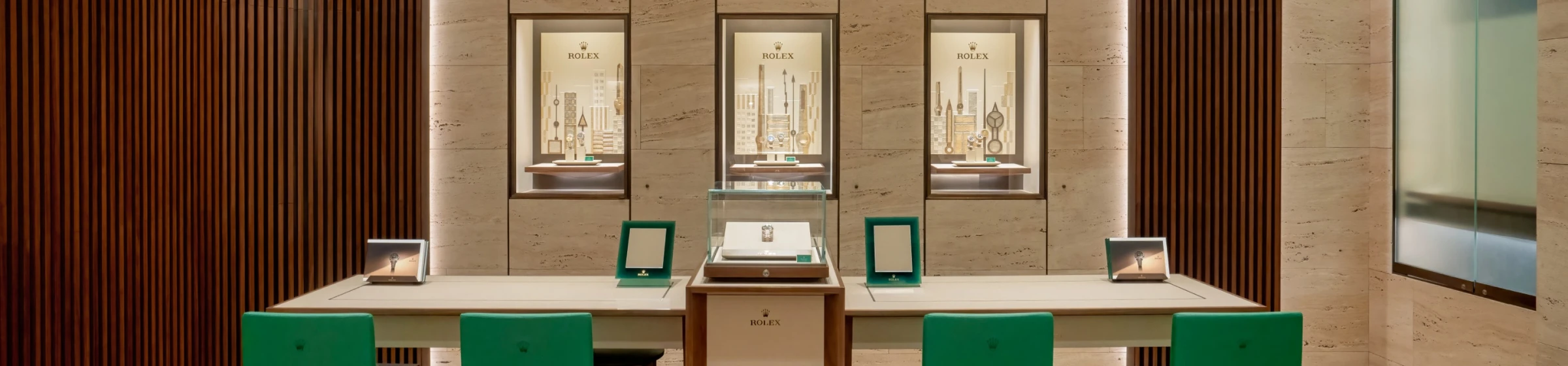 Rolex store interior